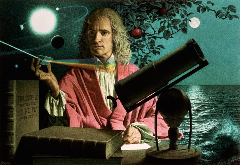 Sir Isaac Newton : Dikarantina dan Menemukan Teori Gravitasi